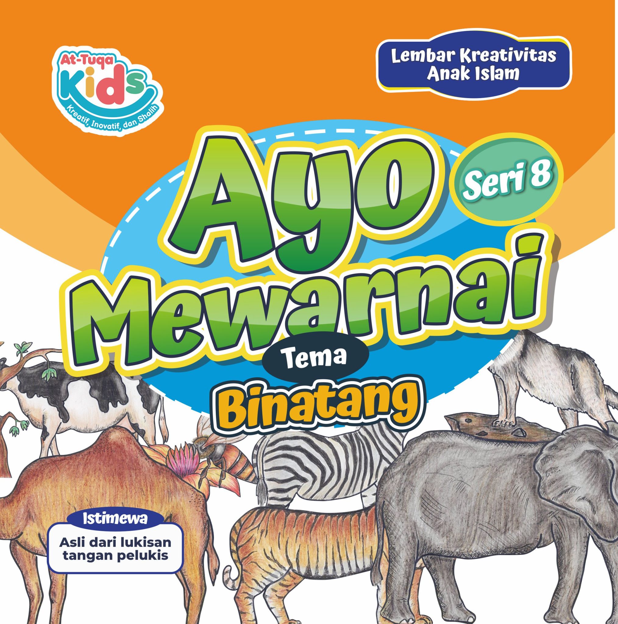 Ayo Mewarnai (Binatang) Seri 8