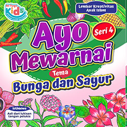 Ayo Mewarnai (Bunga Dan Sayur) Seri 4