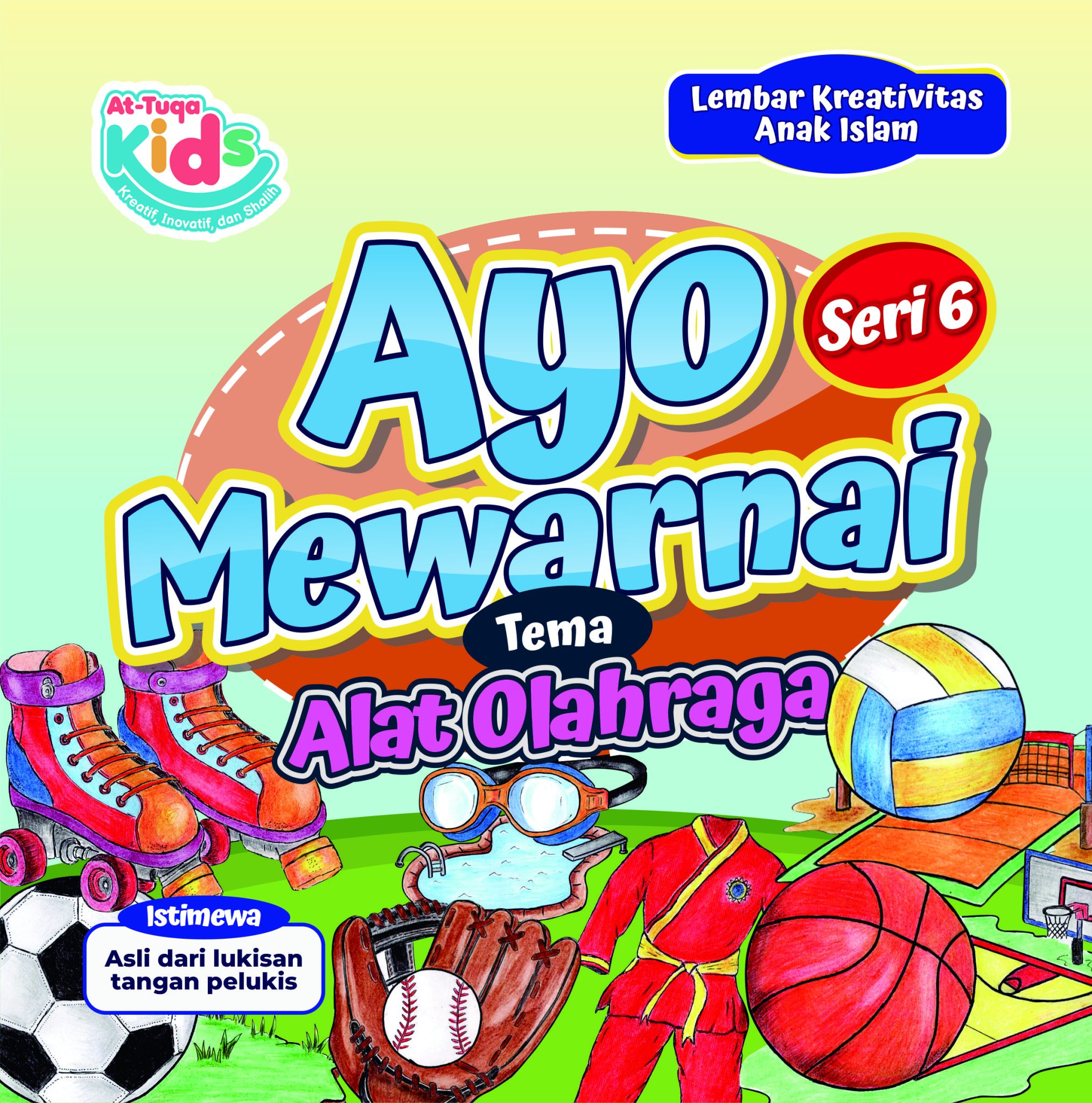 Ayo Mewarnai (Alar Olahraga) Seri 6
